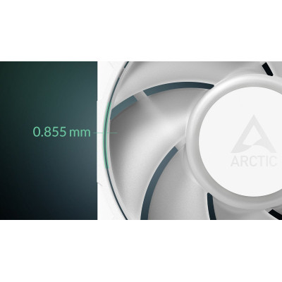 Кулер для корпуса Arctic P12 PRO A-RGB WHT (ACFAN00311A) Винница - изображение 5