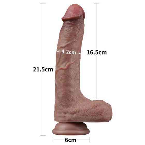 Фаллоимитатор - Dual-Layered Silicone Cock 8.5