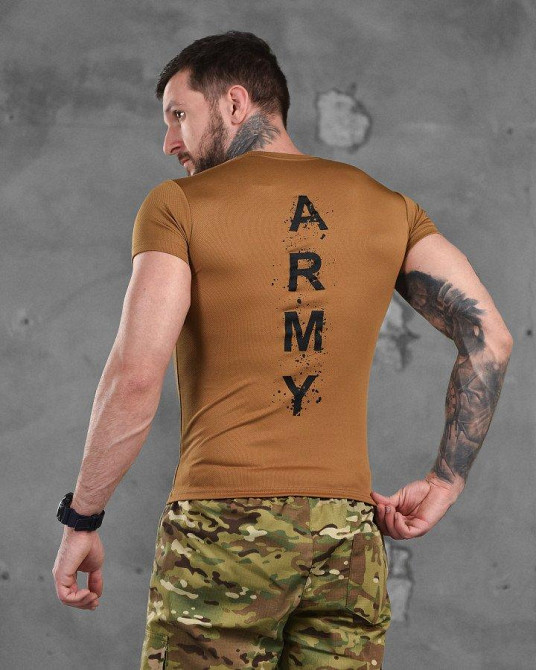 Футболка Военная Тактическая Потоотводящая Койот Odin Army Одесса - изображение 5