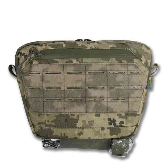 Сумка-напашник XL Kiborg GU Cordura Pixel. Сумка напашник пиксель с велкро панелью Киев