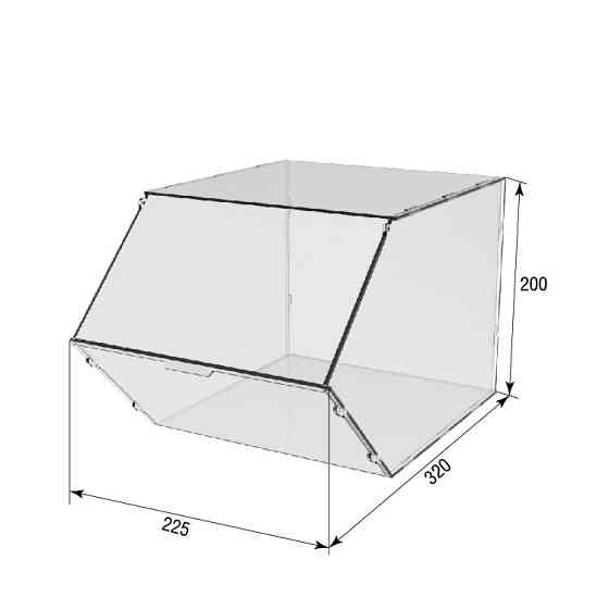 Диспенсер EKOSTAR для мармеладов, снеків, горіхів 1 комірка розбірний Київ