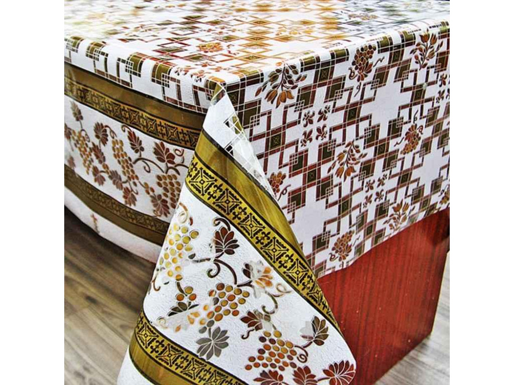 Клейонка силікон 1,37 * 30м 6047A ТМ BONA DOMUS Київ - фото 1