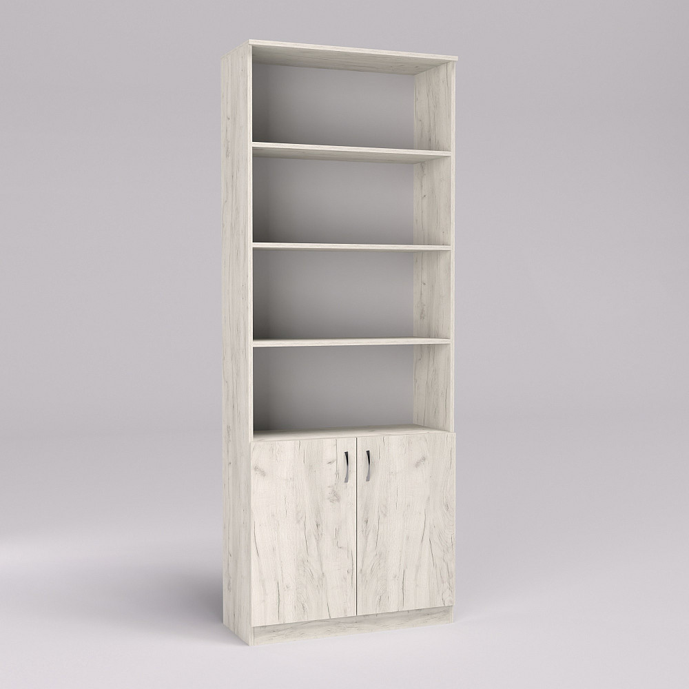 Тумба офисная ОС-2, Дуб Крафт Білий, 800/340/2100 Львов - изображение 2