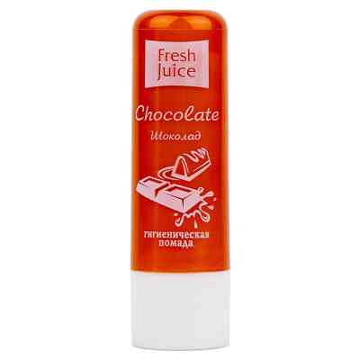 Гигиеническая помада Fresh Juice Chocolate 3.6 г (8588006038934) Винница