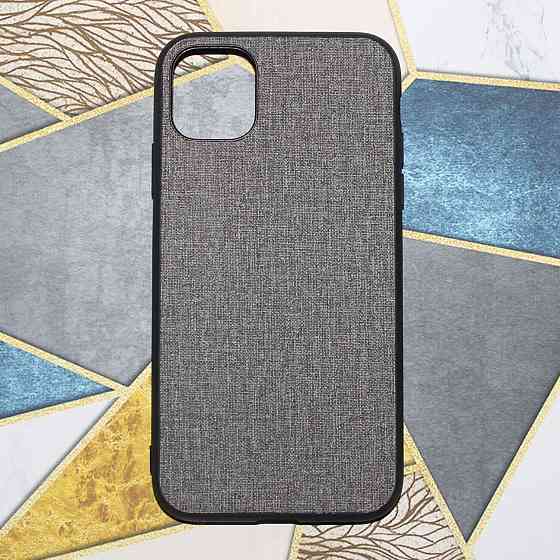 Тканевый чехол-накладка Iphone 11 Gray Киев