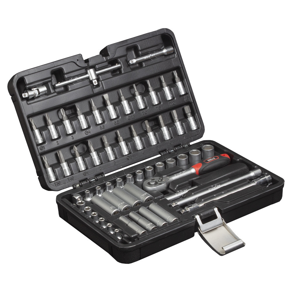 Набор торцевых насадок и бит 1/4