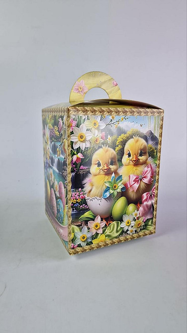 Коробка под пасхальный  Пасхи 14см *14см*18,7см  (400грм) №3 (1 шт) Харьков - изображение 4