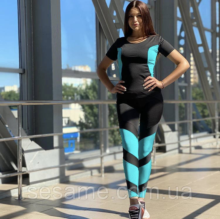 Тренировочный костюм для фитнеса лосины и топ Харьков - изображение 1
