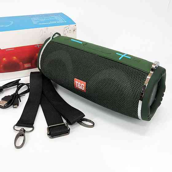 Портативна колонка зі світлодіодним підсвічуванням TG642, Портативна акустична bluetooth колонка OU-76 Івано-Франківськ