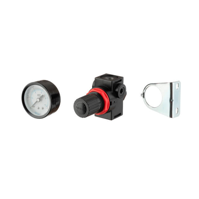 Регулятор тиску 1/4", до 8 атм, до 850 л/хв Львів - фото 3