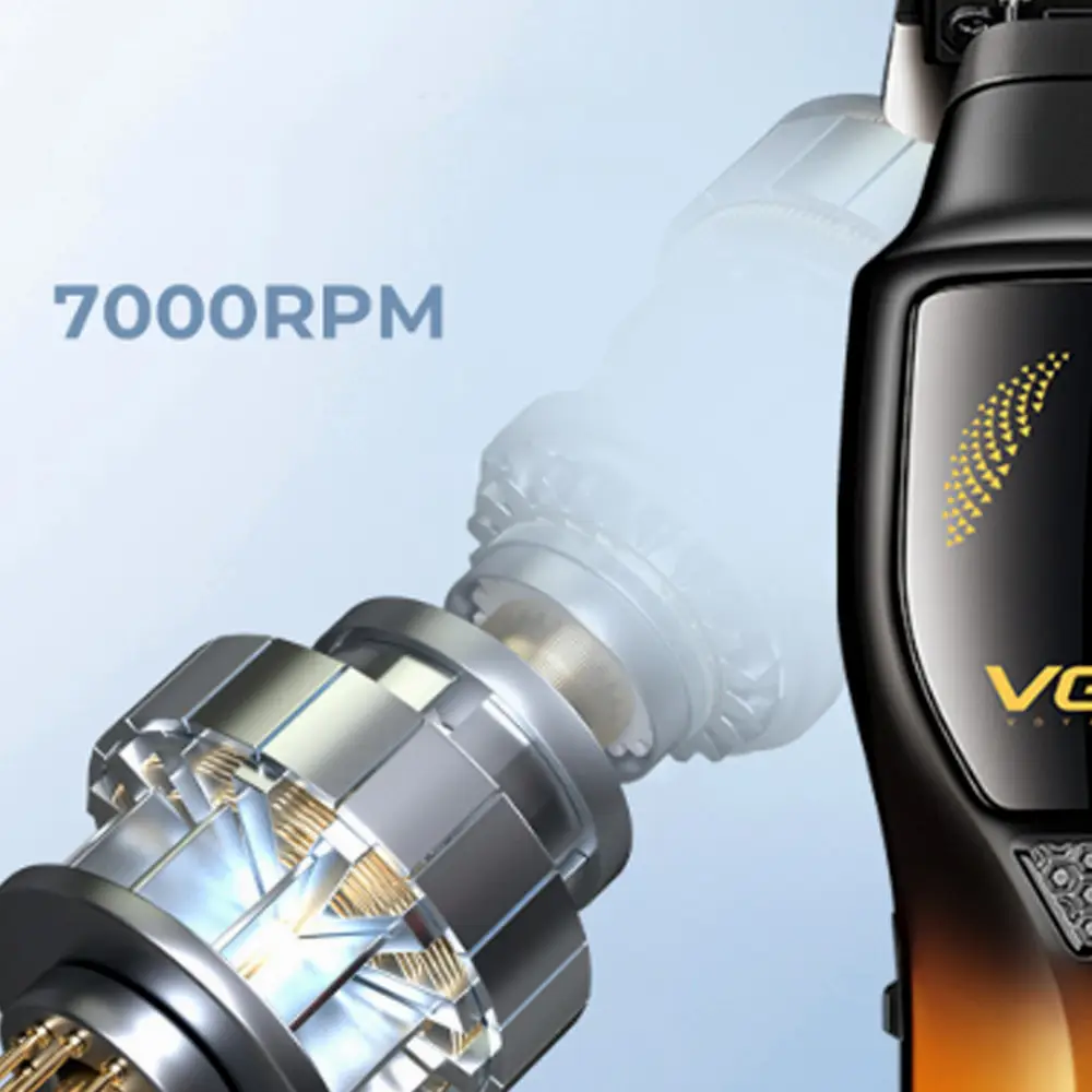 Бездротовий тример-машинка для стриження волосся VGR V-187 (4 насадки) Сріблястий Вінниця - фото 6