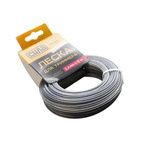 Ліска для тримера d3,0мм 15м зріз/армований квадрат СИЛА Житомир