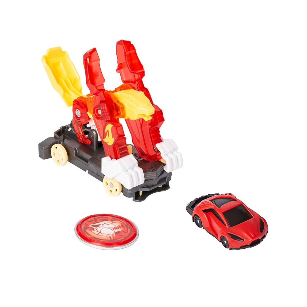 Машинка-трансформер SCREECHERS WILD! S4 L1 - Хелфаєр Тайгер Днепр - изображение 1