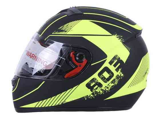 Мотошлем интеграл MD-803 (черно-желтый матовый, size S) Мукачево