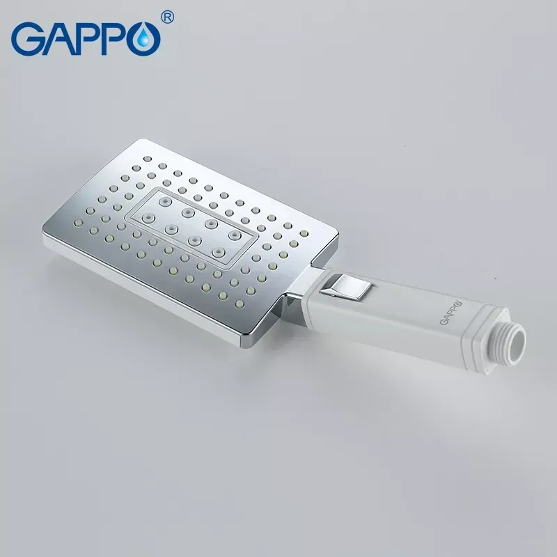Душова система GAPPO G2407-8 з виливом, білий/хром Київ - фото 4