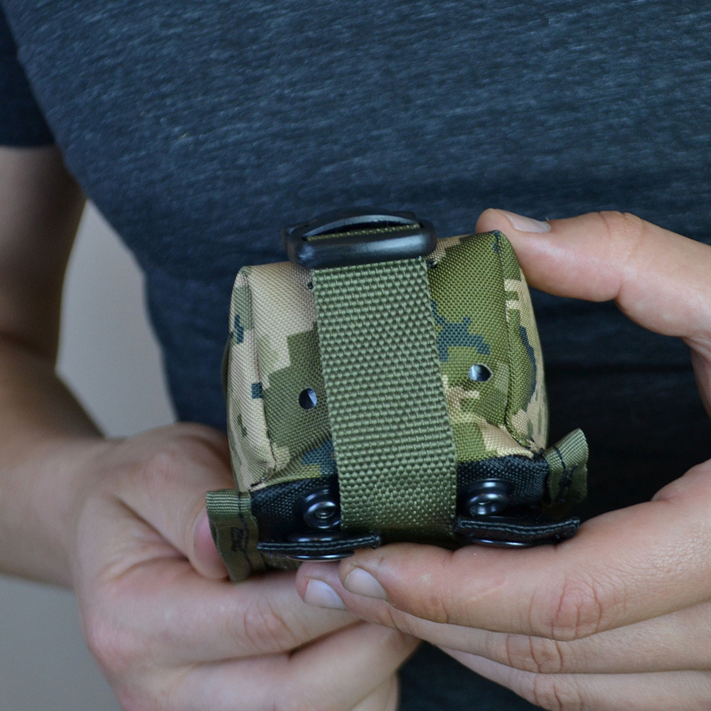Качественный Подсумок под гранату из кордуры пиксель MOLLE для гранаты тактический UG-25 Львов - изображение 20