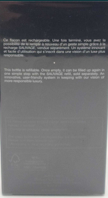 Парфюмерия: Christian Dior Sauvage edt 100ml. Оригинал ! Киев - изображение 3