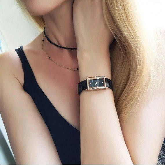 Жіночий наручний годинник Shengke Victoria (Чорний) Вінниця - фото 5