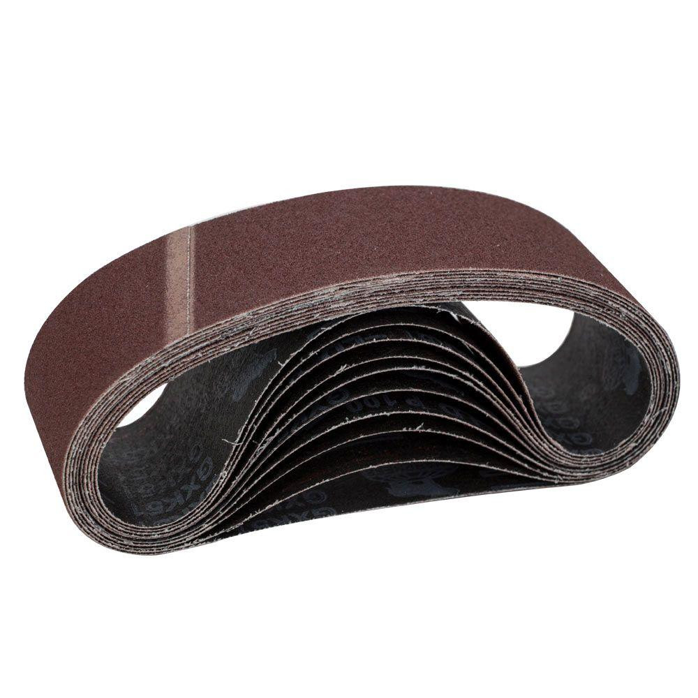 Стрічка шліфувальна нескінченна 75×533мм P100 (10шт) SIGMA (9152101) Рівне - фото 1