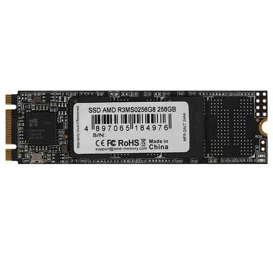 Накопитель SSD 256GB AMD Radeon R3 M.2 2280 SATA III 3D NAND TLC (R3MS0256G8) ( 22390 ) Харків