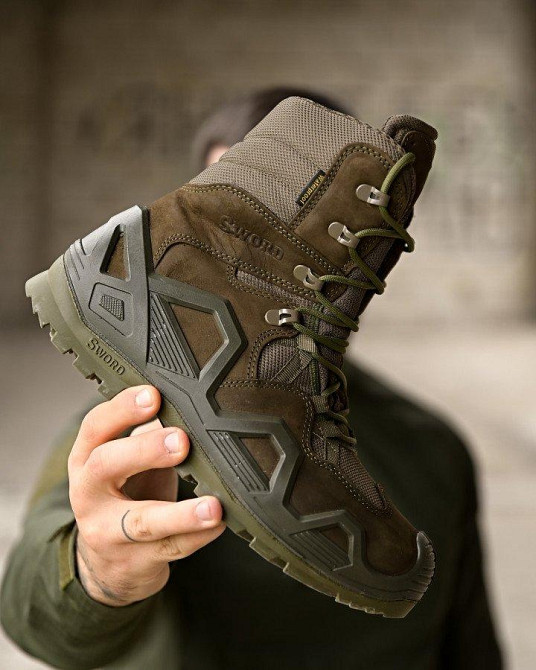 Тактичні берци Single Sword Oliva НП4869 Одеса - фото 6