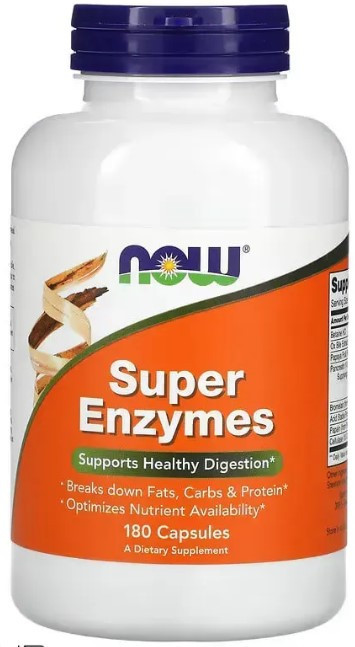 Пищеварительные ферменты и энзимы Now Foods Super Enzyme 180 caps Киев - изображение 1