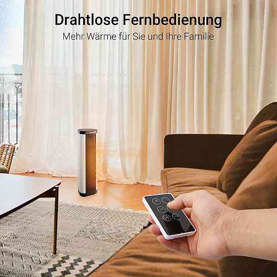 Midea NTH20-17BR Керамічний тепловентилятор 2000 Вт із термостатом Рівне