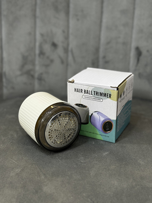 Машинка от катышков аккумуляторная компактная HB-588 (Белая) Черновцы - изображение 3