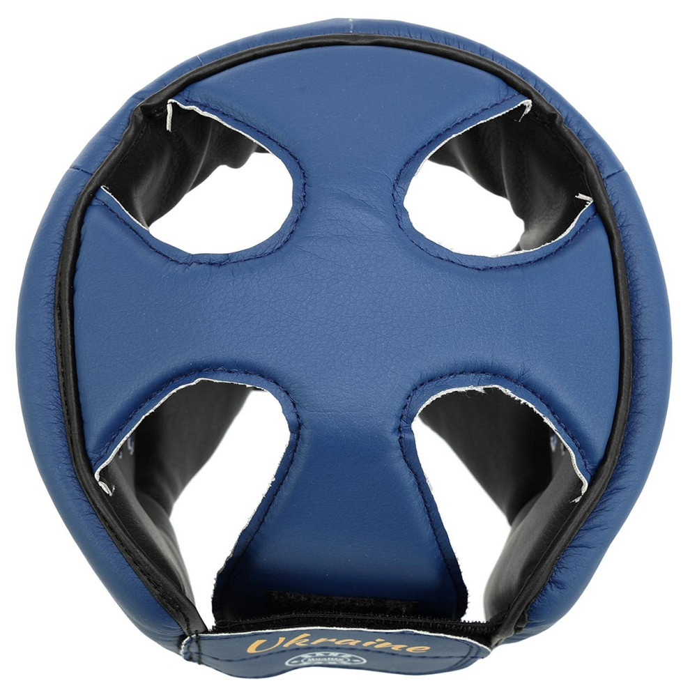 Шолом боксерський відкритий з посиленим захистом верхівки шкірозамінник BOXER 2030-N, M-XL Вишнёвое - изображение 4