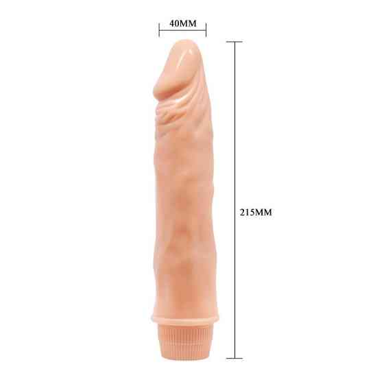 Вібратор - Barbara Dwarf Vibrator 8,3" Flesh Sex Aura Київ