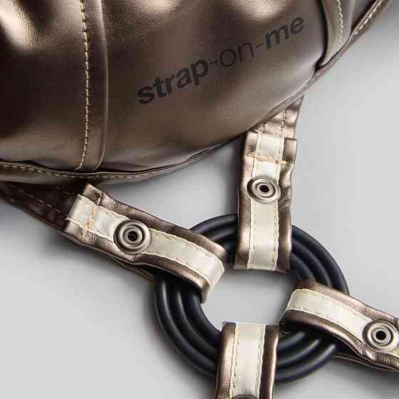 Трусики для страпону Strap-On-Me Leatherette Harness DESIROUS - NEW DESIGN Sex Aura Київ