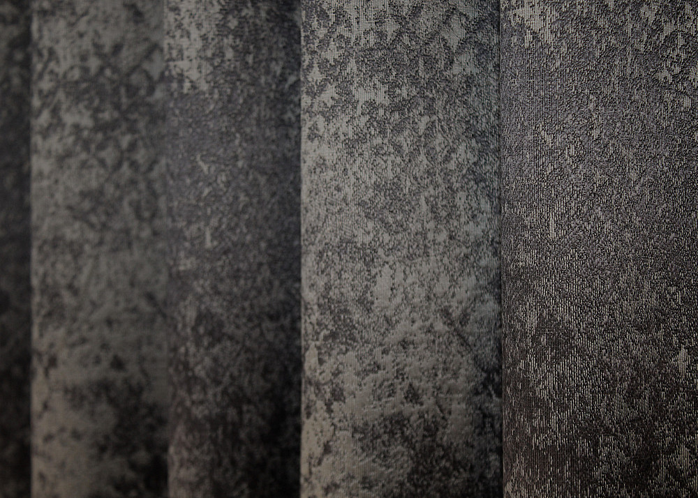 Комплект готовых штор VR-Textil Мрамор Al-9 № 1637ш Графитовый с серым 150х290 см 2 шт (33-0480) Киев - изображение 7