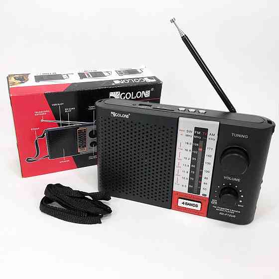 Радиоприемник от сети 220 GOLON RX F12 AM/FM/SW, Радио фм прямой UX-401 эфир, FM-радиоприемник Киев
