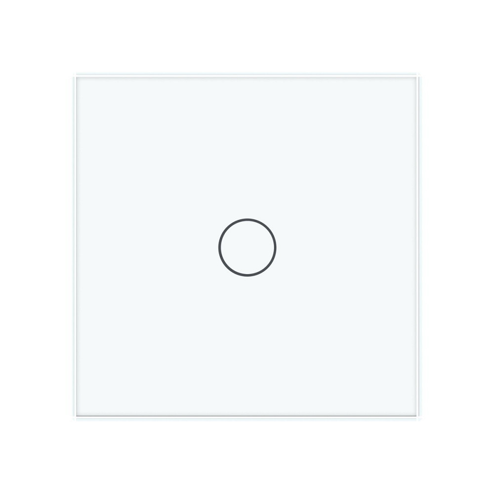 Рамка 1-постова для 1-сенсорного вимикача LIVOLO, загартоване скло, біла, 80×80 мм (VL-P701-2W) Коломыя - изображение 6