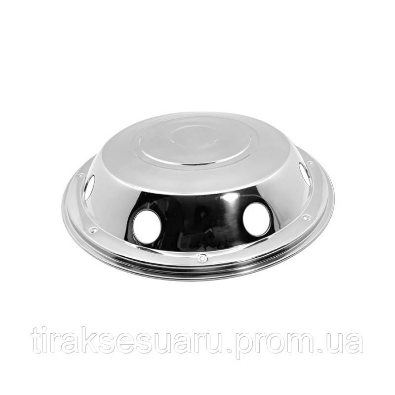 Ковпак переднього диска 19.5, 8 отворів (нержавійка) Ковпаки на колеса 19.5 Луцьк - фото 1