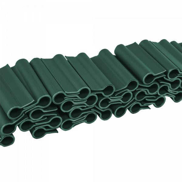 Кліпси для огороджувальних стрічок SOLID, зелені, 4,75 см, 40 шт., TOBKS4740GR Київ - фото 1