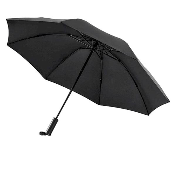 Парасолька з ліхтариком Xiaomi 90FUN Oversize Automatic Umbrella (Чорна) Миколаїв - фото 1