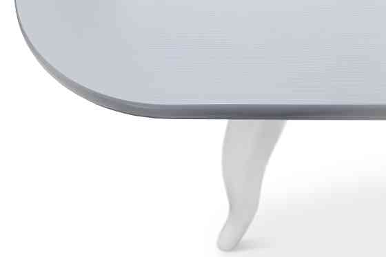 Стіл обідній Кантрі (930+300)*670, сірий/білий Київ