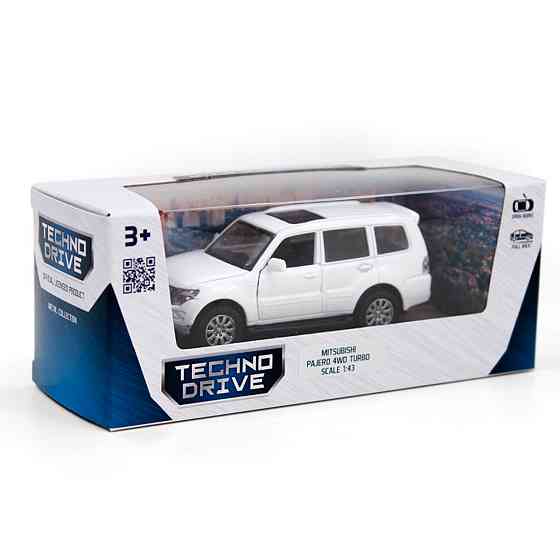 Автомодель - MITSUBISHI PAJERO 4WD TURBO (білий) Дніпро