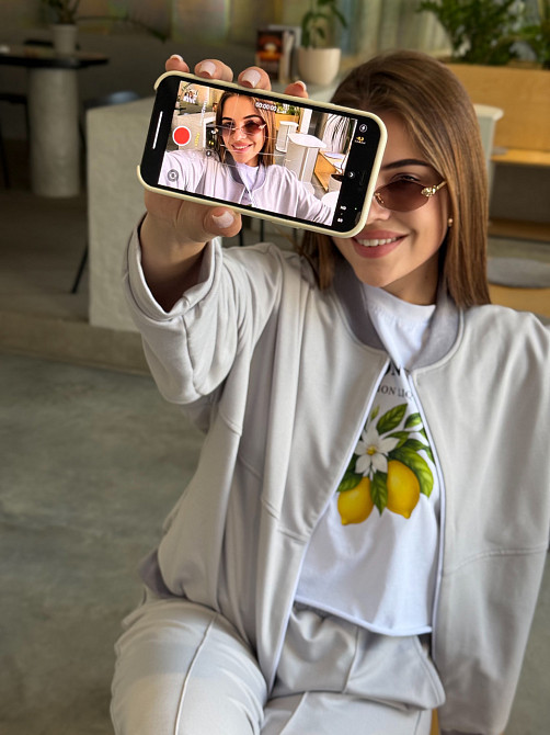 Женский костюм оверсайз с широкими брюками из двунитки Серый 46/48 Харьков - изображение 1