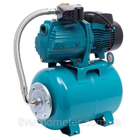 Станція 0.75 кВт Hmax 40м Qmax 85 л/хв (самовсмоктувальний насос) 24 л AquaticaLEO AJm75A3/UA (775384/24) Київ