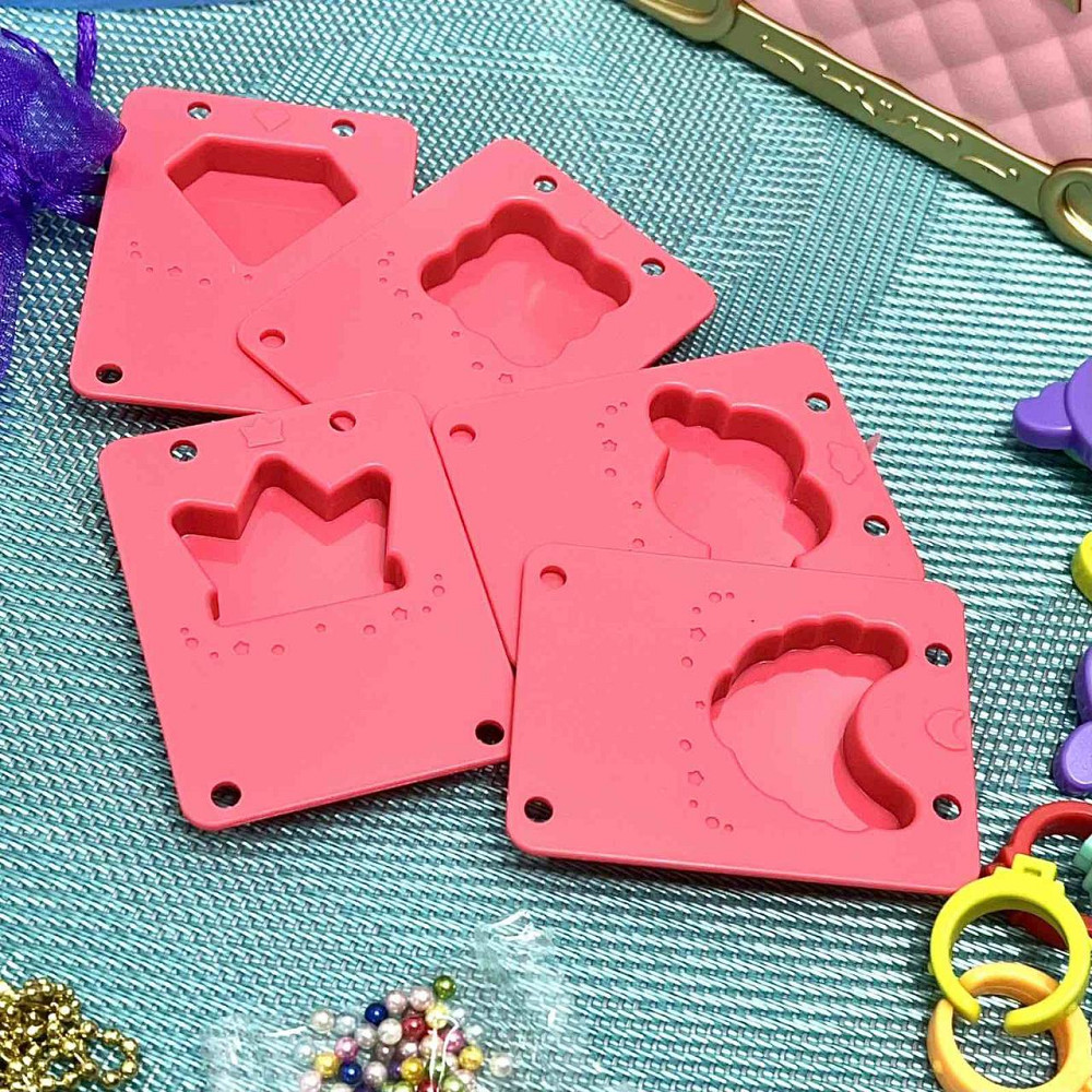 Набір для виготовлення прикрас аксесуарів у скриньці Рожевий (8269) Чернігів - фото 10