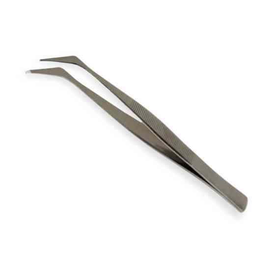 Пинцет 120мм изогнутые губки Мукачево