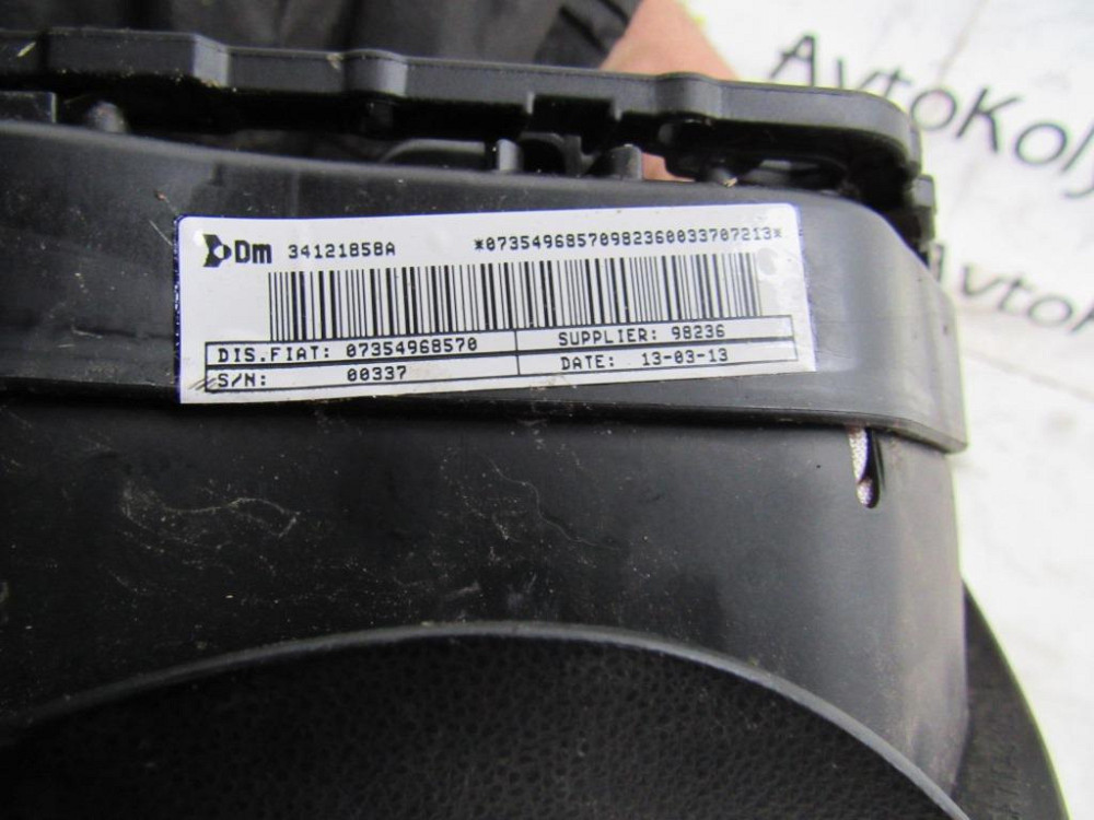 Подушка безпеки водія Airbag Fiat Doblo 2010-2015 Ковель - фото 6