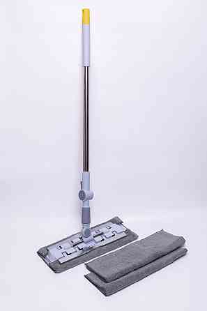 Плоска швабра для миття підлоги, стін та стелі універсальна швабра для прибирання Жовтий HP-35015-35Y Київ