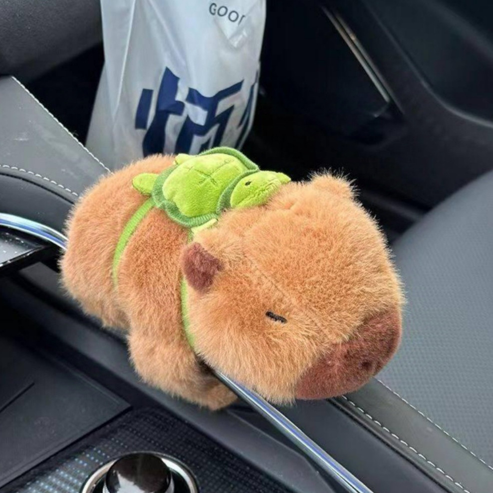 Мягкая игрушка браслет на руку Капибара с рюкзачком 15 см Киев - изображение 2