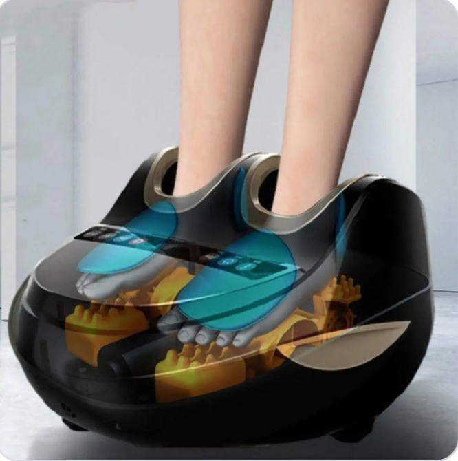 Універсальний роликовий електромасажер для ніг Benbo-J5 Київ - фото 2