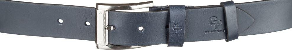 Ремень мужской Grande Pelle 11055 Синий Киев - изображение 2