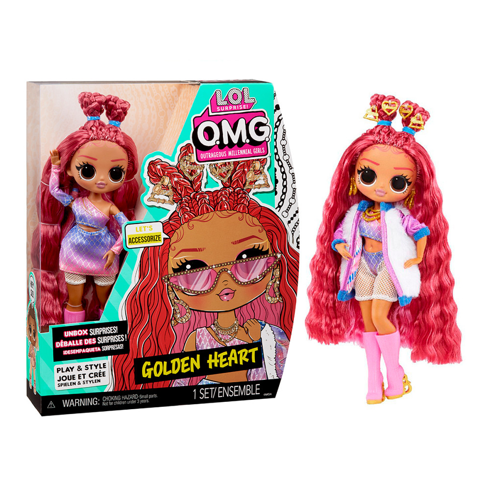Лялька L.O.L. Surprise! серії O.M.G. S7 – Золоте серце Дніпро - фото 1