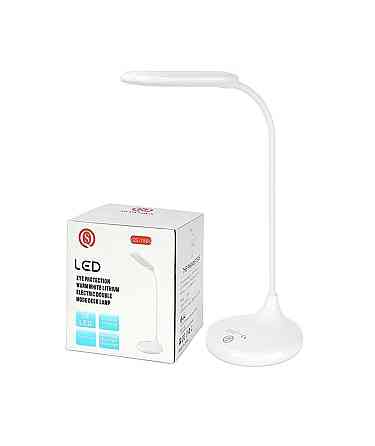 Лампа настольная светодиодная аккумуляторная Led лампа сенсорным управлением и тремя режимами яркости Каменец-Подольский